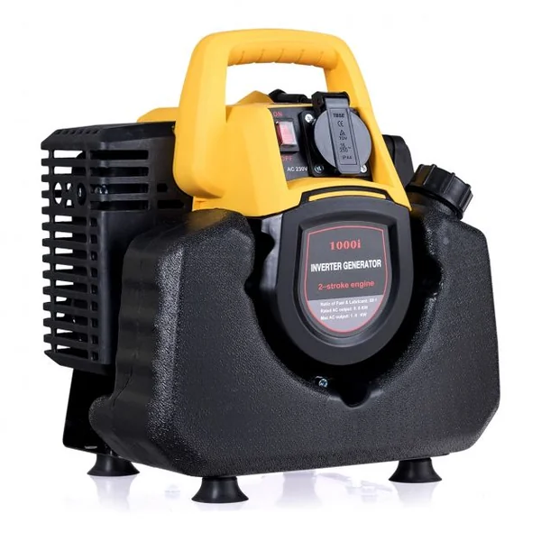 Générateur Electrique à Essence 1000 W Groupe Electrogène Générateur Portable 230 V Réservoir 3,5L, 32x25x33cm