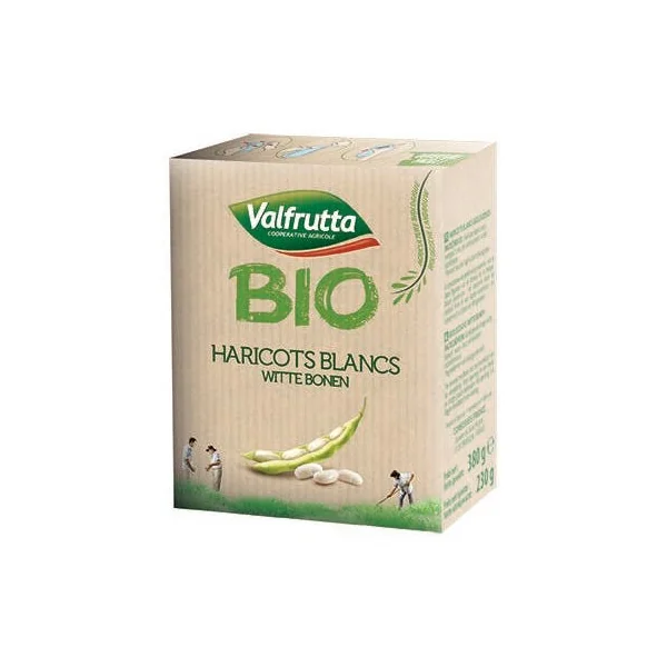 Haricots blancs tetra recart 230g net égoutté