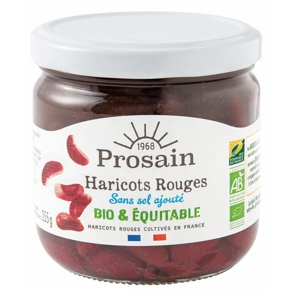 Haricots rouges sans sel ajouté 255g net égoutté