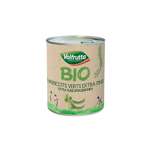 Haricots verts extra-fins 220g net égoutté