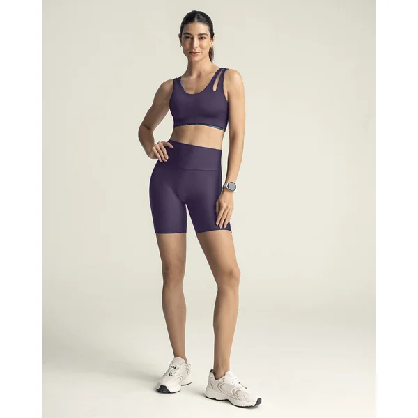 Haut de sport à double couche
