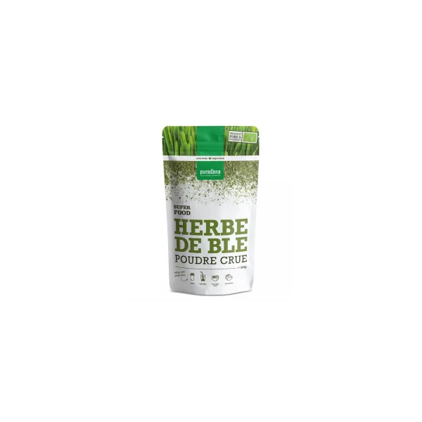 Herbe de blé bio en poudre - 200g