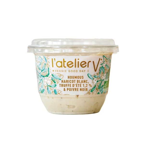 Houmous haricot blanc truffe poivre 150g