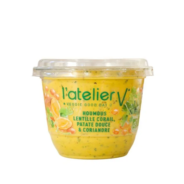Houmous lentille corail & coriandre 150g