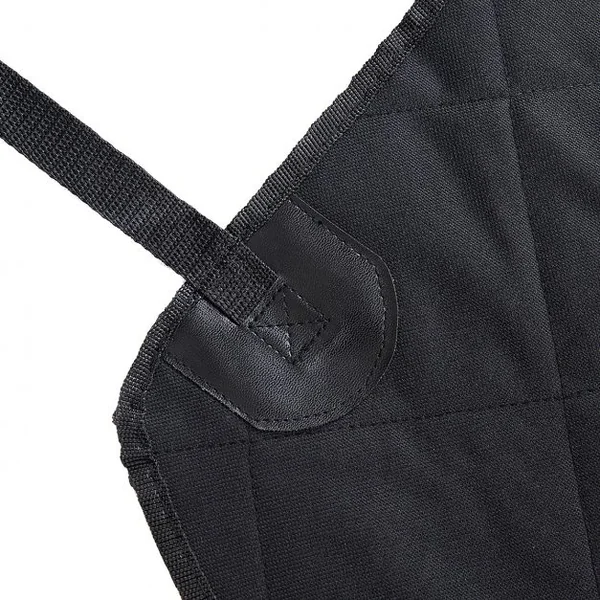 Housse de Siège pour Animaux Couverture de Siège pour Chien Hamac de Chien pour Véhicule en Oxford, 152x143cm, Noir