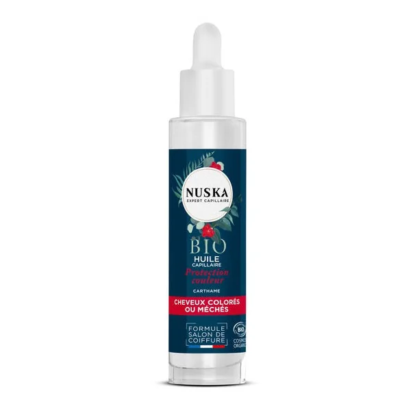 Huile capillaire protection couleur