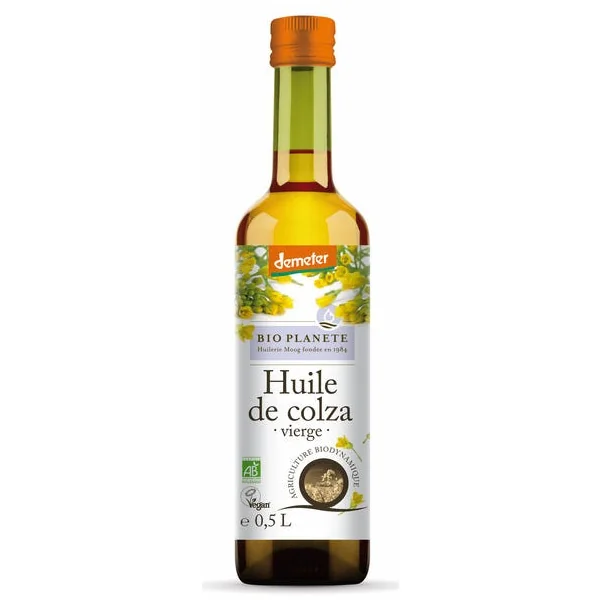 Huile de colza vierge Demeter 50cl