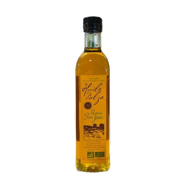 Huile de colza vierge première pression à froid 50cl
