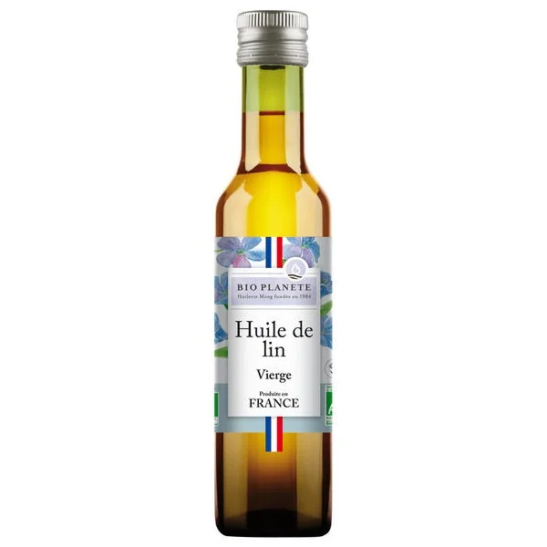 Huile de lin France vierge 25cl