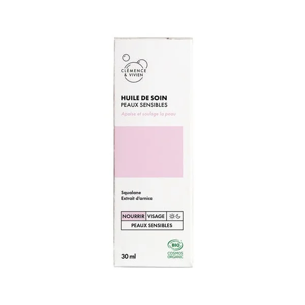 Huile de soin peaux sensibles 30ml