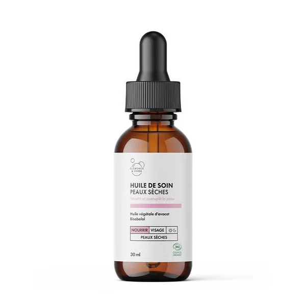 Huile de soin peaux sèches 30ml