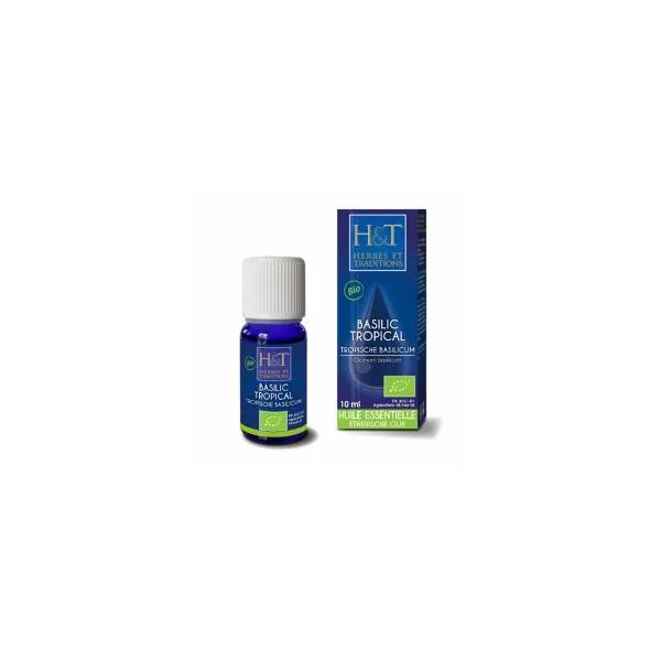 Huile essentielle de Basilic tropical méthylchavicol bio - 10ml