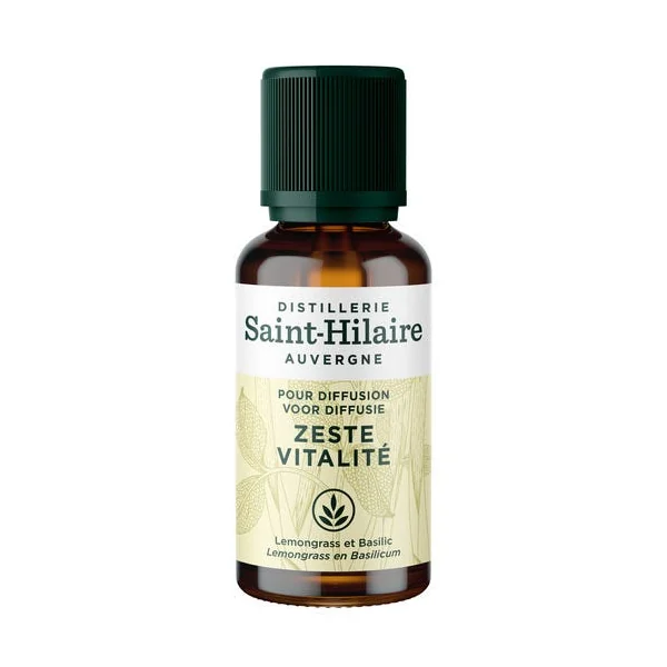 Huile essentielle pour diffusion - Zeste Vitalité 30ml