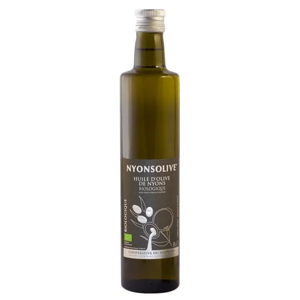 Huile olive France Nyons AOP 50cl