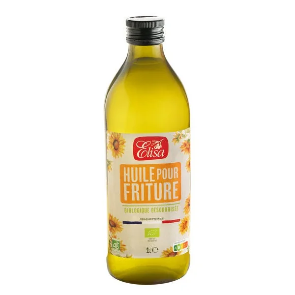 Huile pour friture tournesol désodorisée 1L