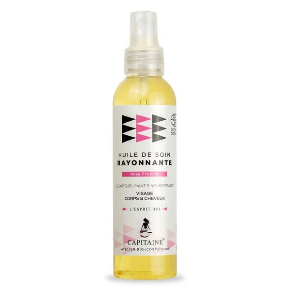 Huile Rayonnante Bio - Rose Fraîche - 150ml