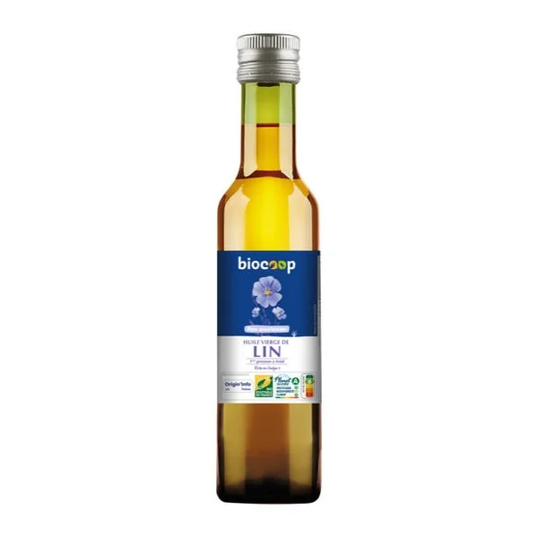 Huile vierge de lin 25cl