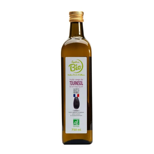 Huile vierge tournesol 750ml