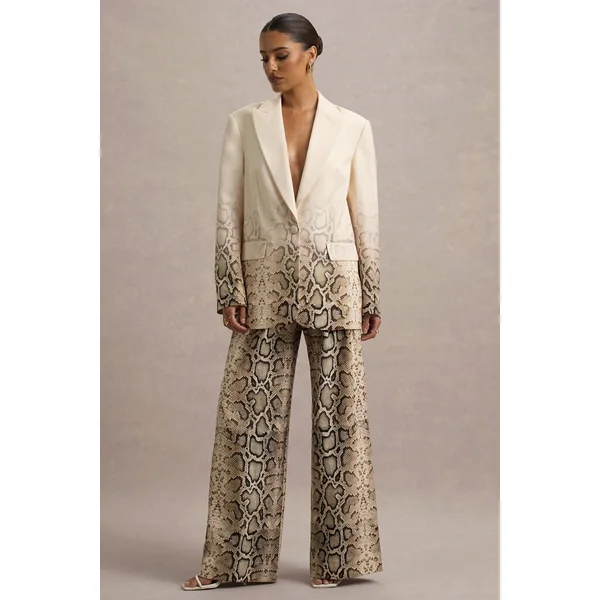 Hurley | Blazer Long à Imprimé Serpent Dégradé