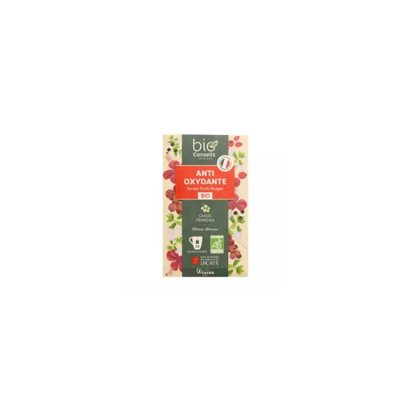 Infusion bio - Antioxydante - Boite de 20 sachets