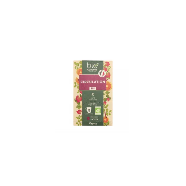 Infusion bio - Circulation - Boite de 20 sachets