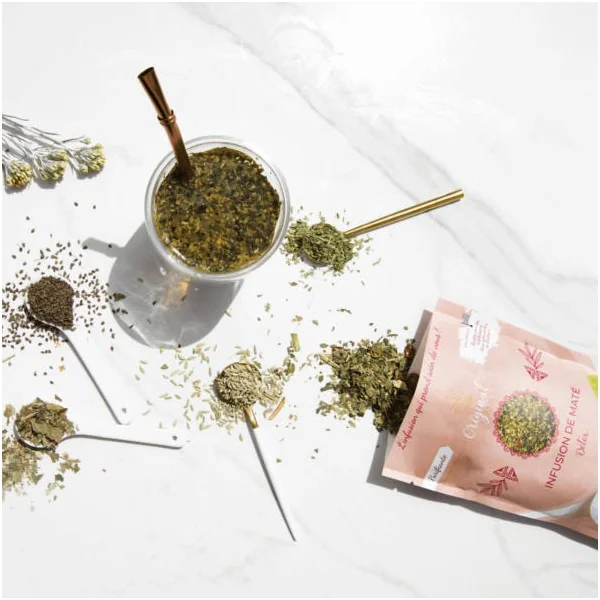 Infusion de maté détox bio