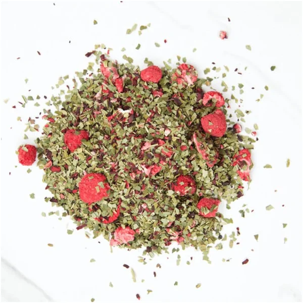 Infusion de maté fraise, framboise, myrtille bio