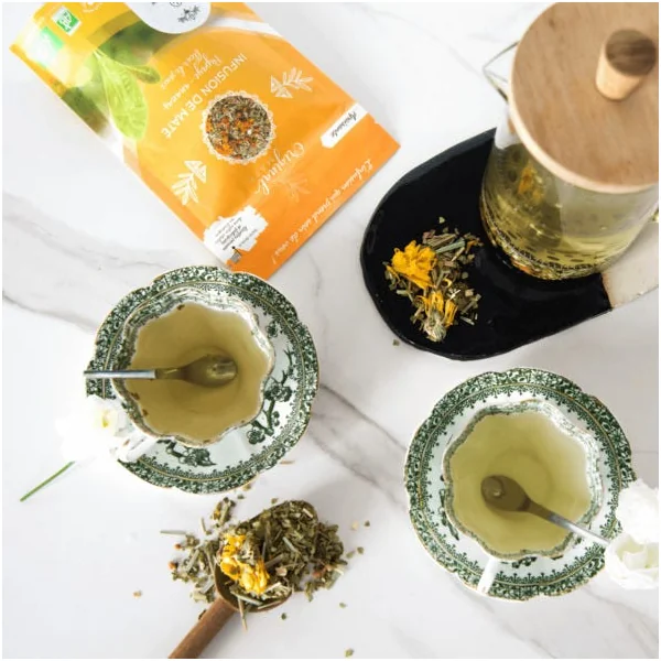 Infusion de maté papaye, ananas bio