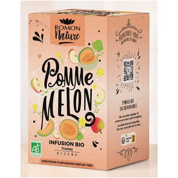 Infusion pomme melon 16x1,8g