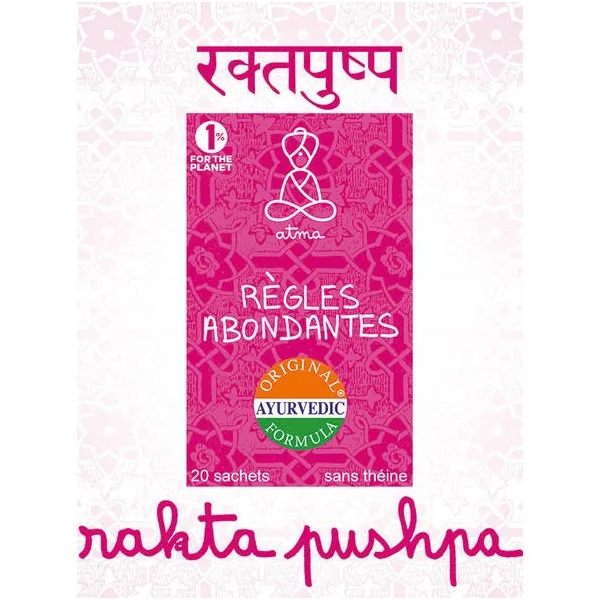 Infusion Rakta Pushpa - règles abondantes