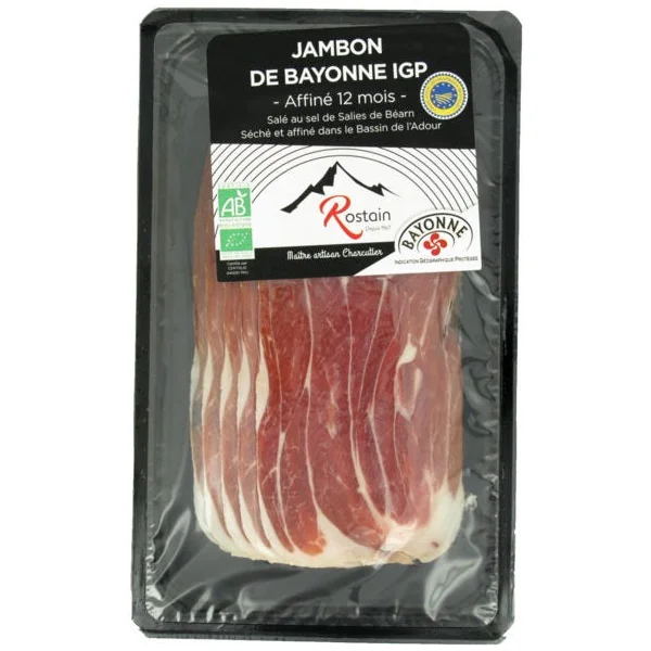Jambon Bayonne 5 tranches 100g