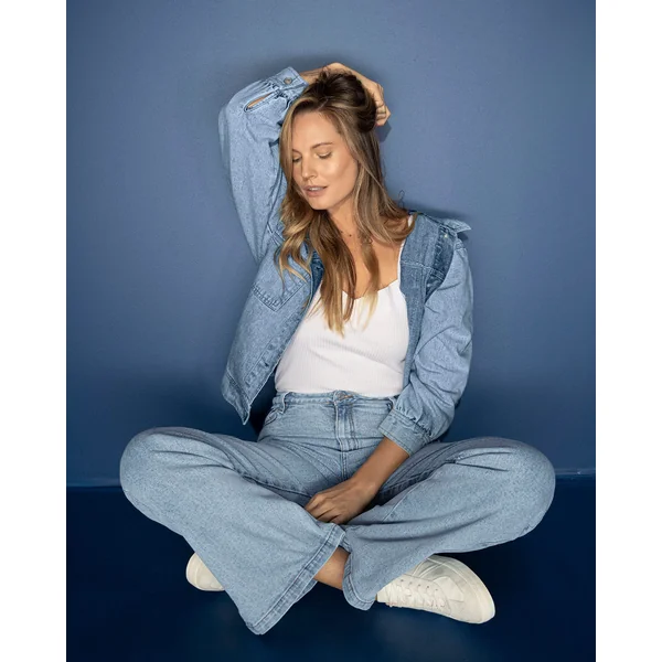 Jean coupe évasée pour femmes