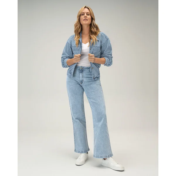 Jean coupe évasée pour femmes