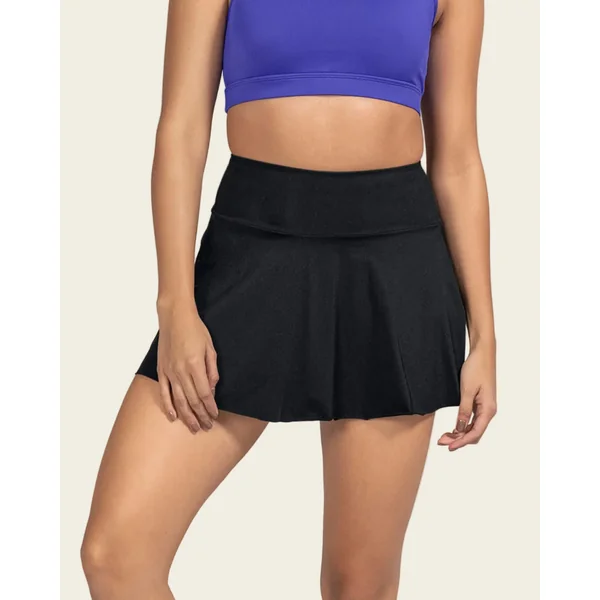 Jupe de sport avec short interne avec poche