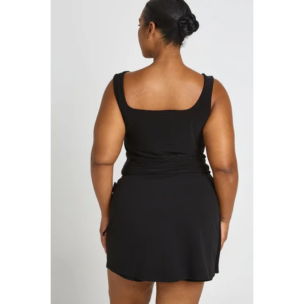Jupe-short Grande Taille À Détail Cache-cœur