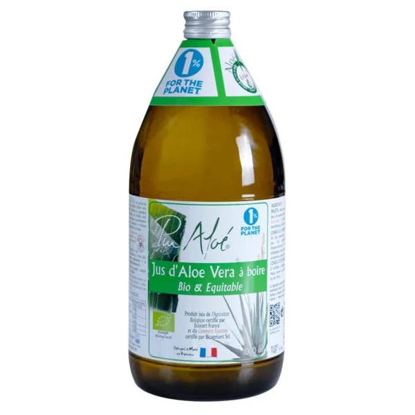Jus d'aloé vera à boire pasteurisé 1L