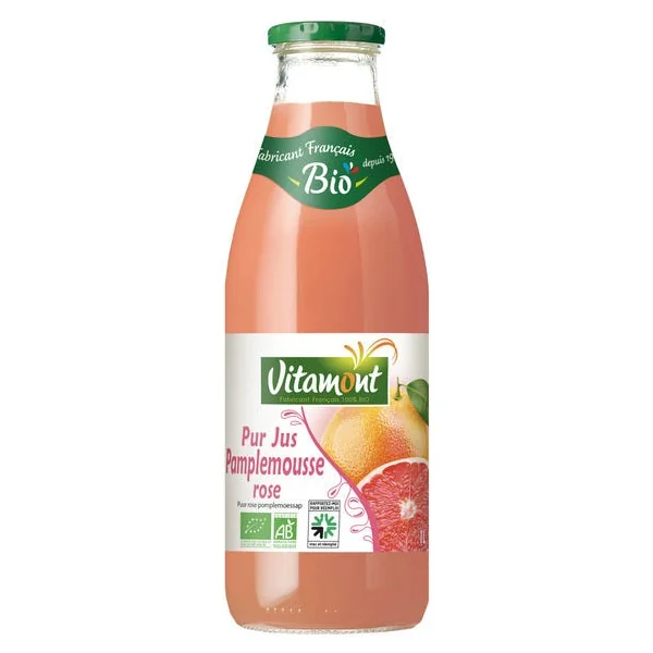 Jus de pamplemousse rose 1L