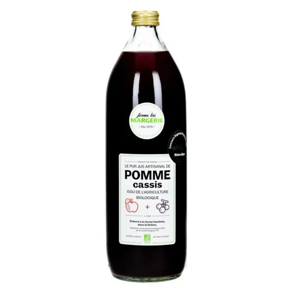 Jus de pomme cassis 1L