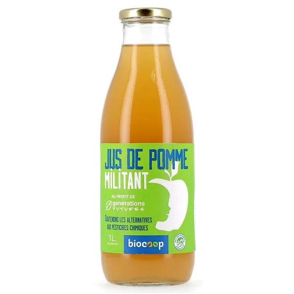 Jus de pomme militant 1L