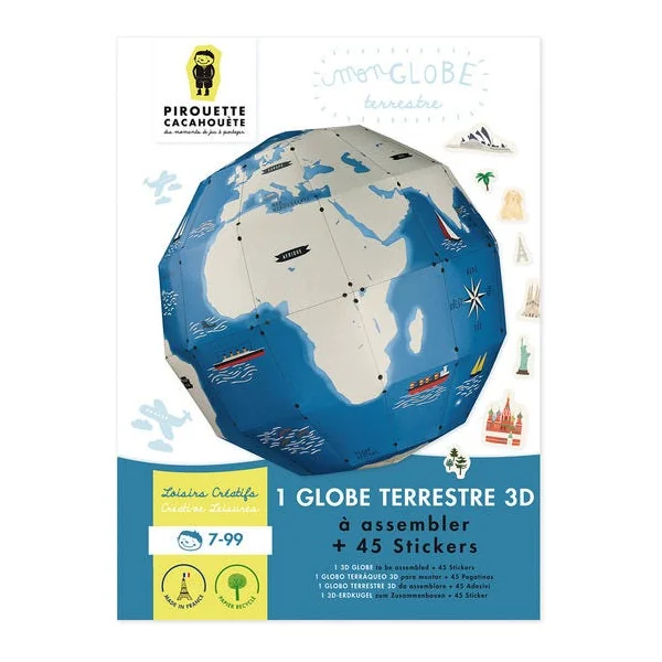 Kit globe terrestre 3D