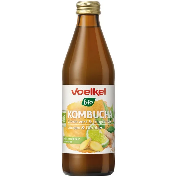Kombucha citron vert & gingembre 33cl