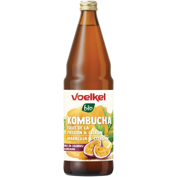 Kombucha fruit de la passion citron 75cl