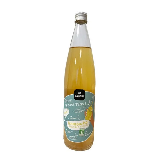 Kombucha gingembre citron 75cl