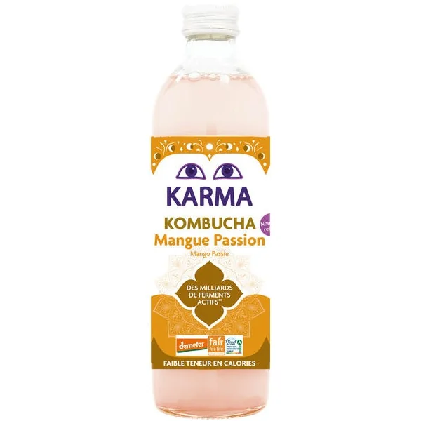 Kombucha mangue passion 50cl