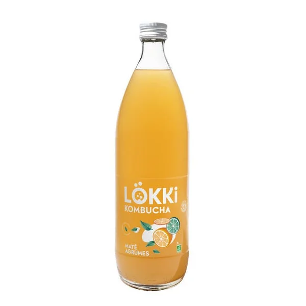KOMBUCHA MATÉ ET AGRUMES
