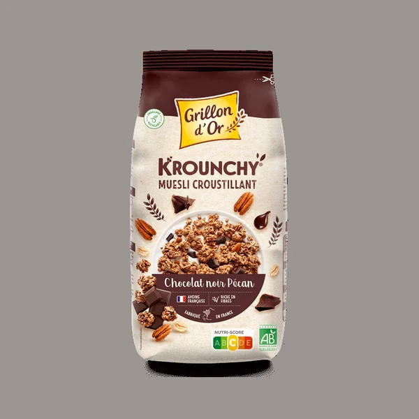 Krounchy chocolat noir pecan 450g