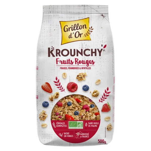 Krounchy fruits rouges 500g