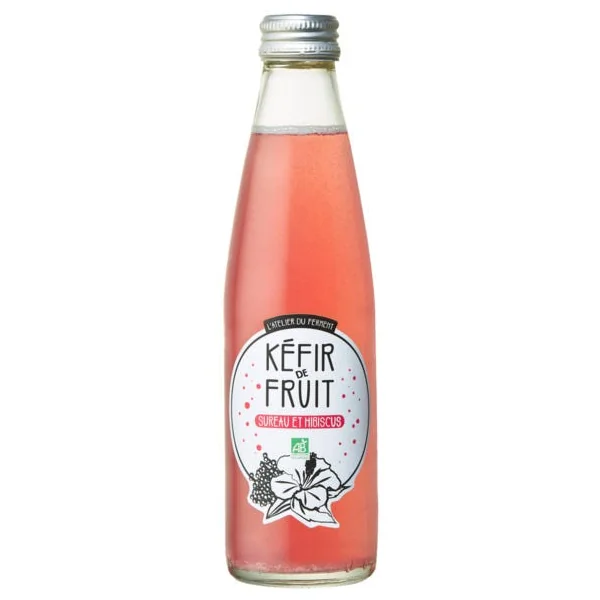 Kéfir de Fruit Sureau & Hibiscus (25cl)