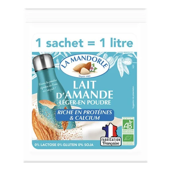 Lait amande poudre 80g
