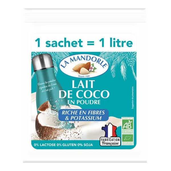 Lait coco poudre 80g